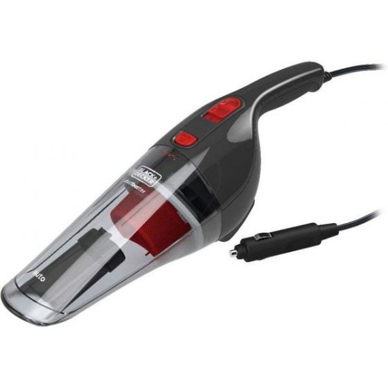 Black & Decker Handheld Car Vacuum Cleaner, Grey/Red - NV1200AV-B5