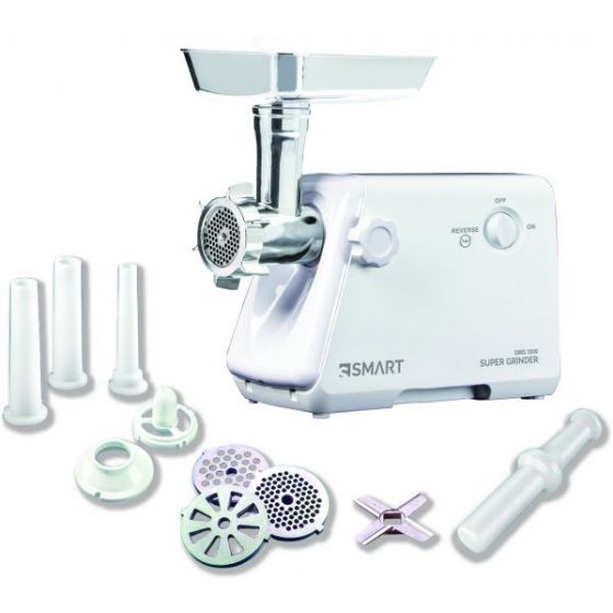 مفرمة لحم سمارت، 1000 وات، ابيض - SMG2000W