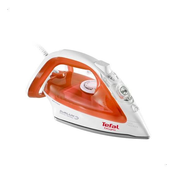 Tefal Easygliss Steam Iron 2400 Watt, Orange - FV3952E0