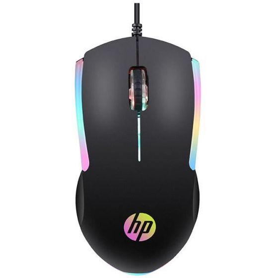 HP Wired Gaming Mouse, Black - M160