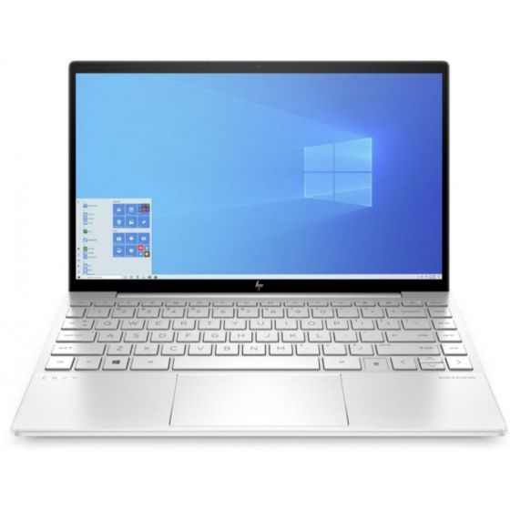 HP ENVY 13-ba0012ne Laptop, Intel Core i7-10510U, 13.3 Inch, 512GB SSD, 16GB RAM, NVIDIA GeForce MX350 2GB, Windows 10 Home - Natural Silver 
