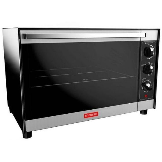 Fresh Electric Oven With Grill, 48 Liters, Black- FR-48ECCO