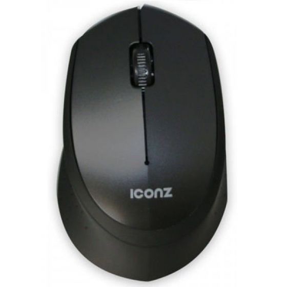 Iconz Wireless Mouse, Black - Imn-Wm02K