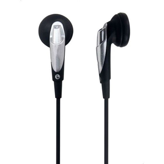 Porsh Dob Wired Earphones With Microphone, Black - E 150