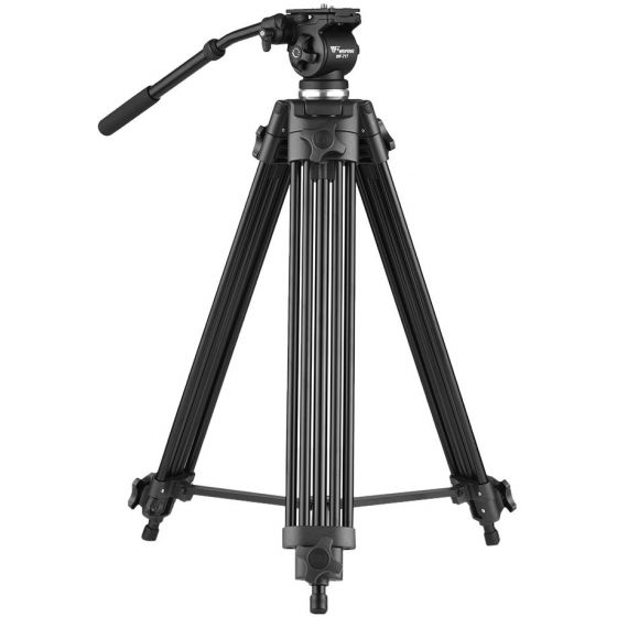 حامل ثلاثي احترافي ويفينج لكاميرات DSLR، اسود- WF-717