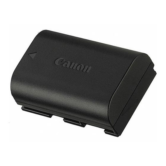 Canon Rechargeable Lithium-Ion Battery Pack- LP-E6