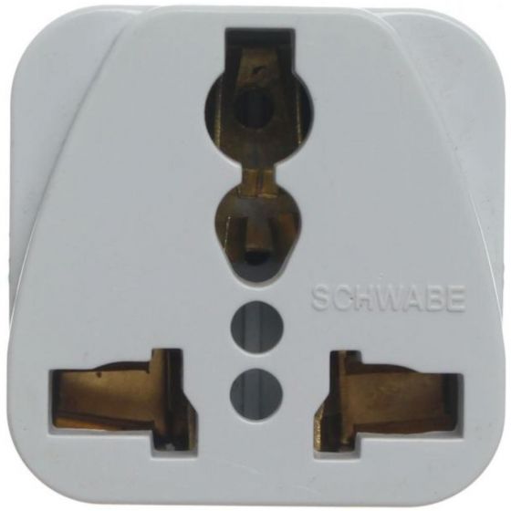 Schwabe Electric Plug Converter, White