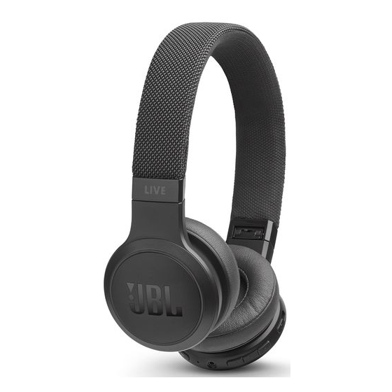 JBL LIVE Wireless On Ear Headphones With Microphone, Black - E400BT