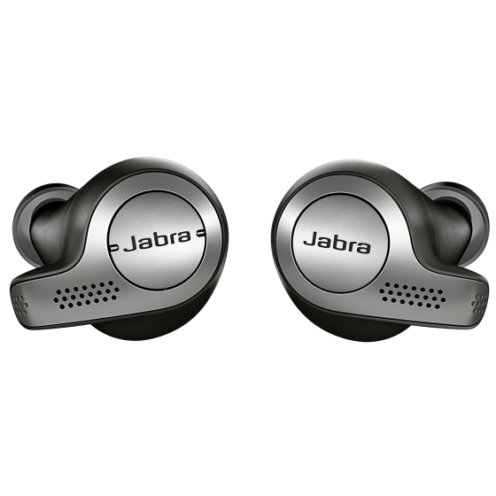 Jabra Elite 65t Wireless Earbuds with Microphone - Black