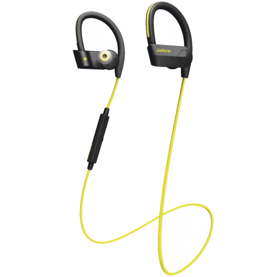 Jabra In-ear Sport Pace Wireless Earphones with Microphone - Yellow/Black