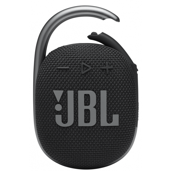مكبر صوت لاسلكي جي بي ال كليب 4 محمول، اسود - JBLCLIP4BLKAM