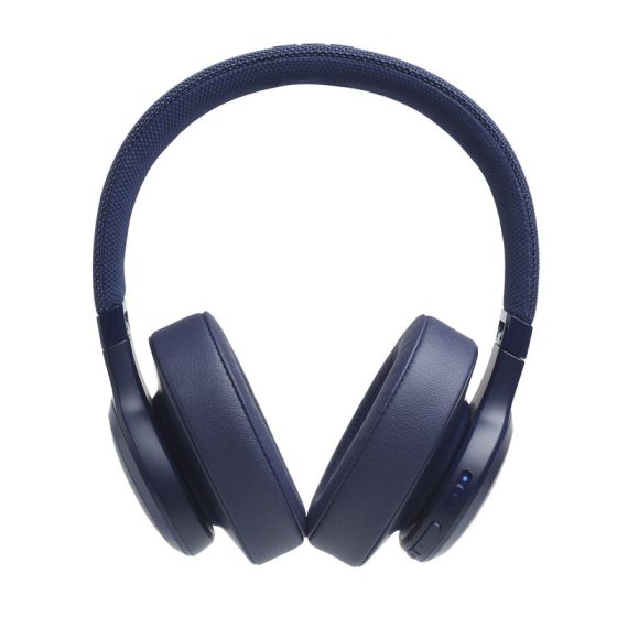 JBL LIVE Over-Ear Wireless Headphones with Microphone, Blue - 500BT