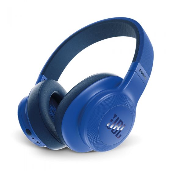 JBL Over-Ear Wireless Headphones, Blue - E55BT