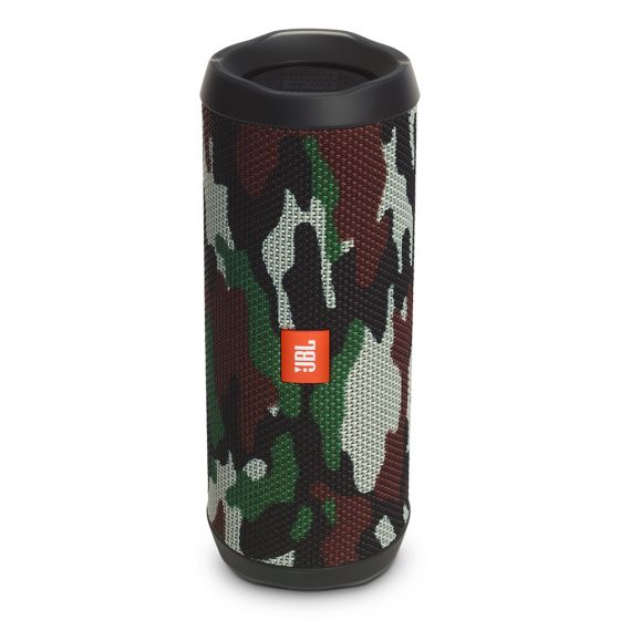 JBL Flip 4 Waterproof Portable Bluetooth Speaker, Squad