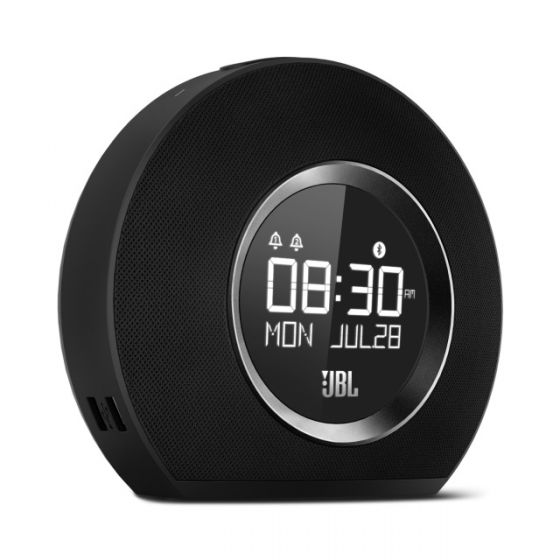 JBL Horizon Bluetooth Speaker and Clock - Black