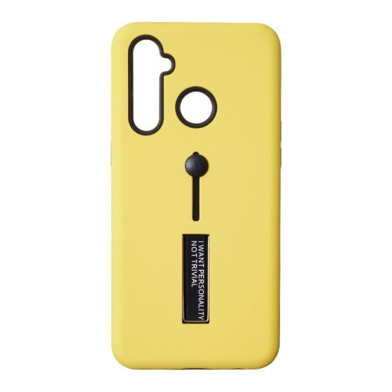 S-Ch Back Cover For Realme 5 Pro - Yellow