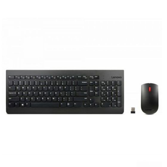 كيبورد وماوس لاسلكي لينوفو 510، اسود - GX30N81779