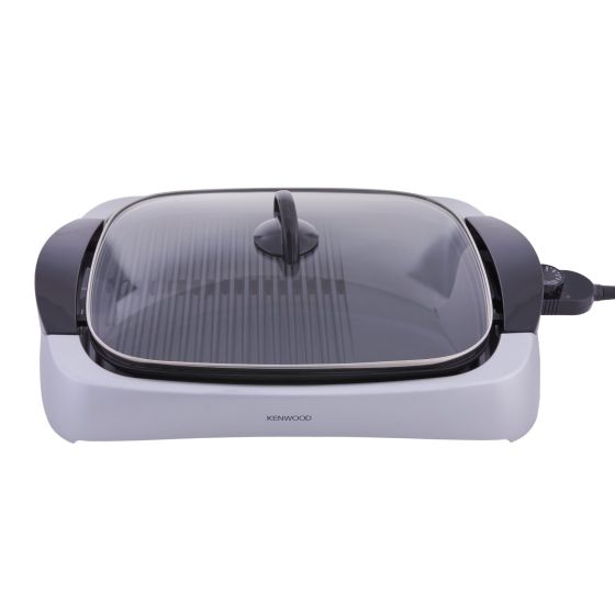 Kenwood Health Grill, 2000 Watt, Silver/Black - HG266 