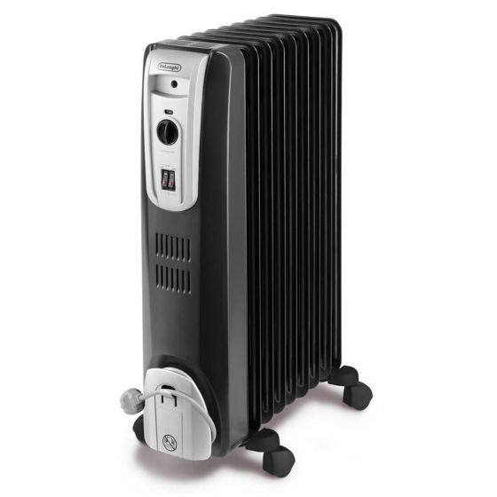 دفاية زيت ديلونجي 9 ريشة، 2500 واط، اسود - KH770920.B