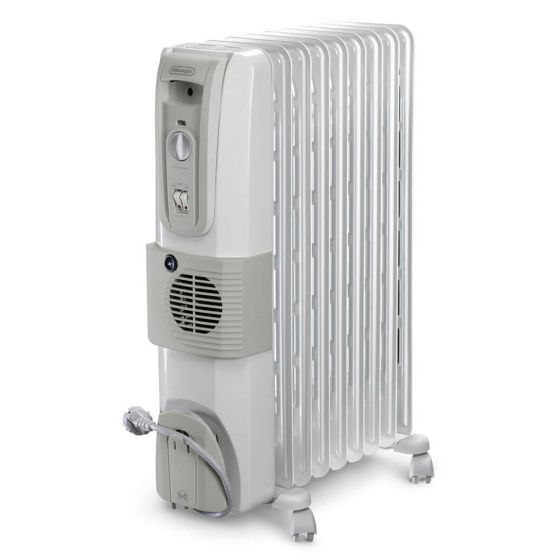 Delonghi Oil Heater, 12 Fins, 3000 Watt, White - KH771230V