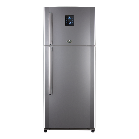  Kiriazi Premiere No-Frost Refrigerator, 339 Liters, Silver- KHN339