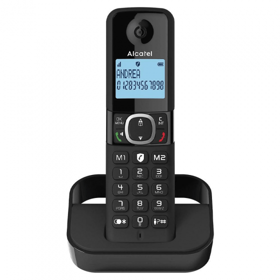 Alcatel Cordless Telephone, Black - F860