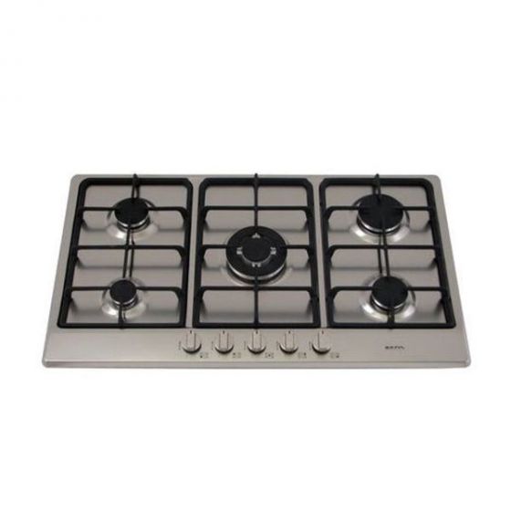 Kitchen Line Gas Built-in Hob 90CM, 5 Burners, stainless steel - ZP-GGE5026