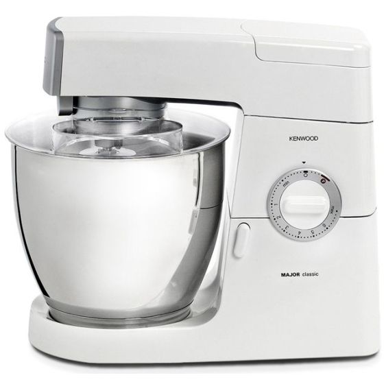 Kenwood Classic Major Kitchen Machine, 900 Watt, Silver - KM636