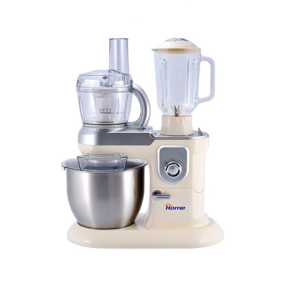 Home Food Processor, 1200 Watt, Beige - KW-6607