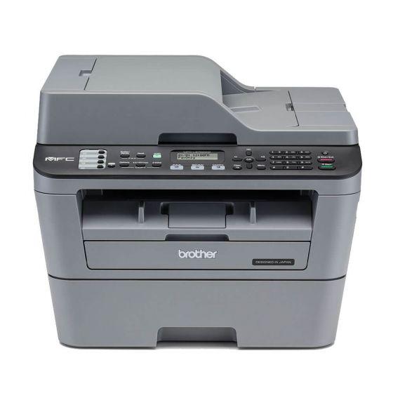 طابعة ليزر لاسلكية براذر أحادية اللون، رمادي- MFC-L2700DW