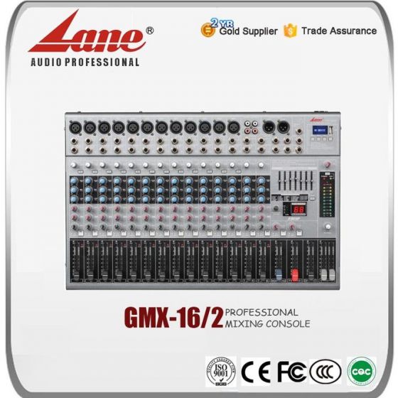 ميكسر باور ستيريو بلوتوث لان، ابيض - GMX-16/2D