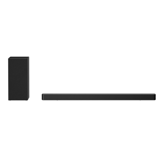 LG Wireless Sound Bar, 3.1 Channel, Black - SN6Y