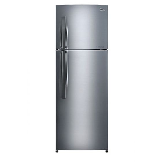 LG Freestanding Refrigerator With Smart Inverter Compressor, No Frost, 2 Doors, 12 FT, Stainless Steel - GN-B462RLCR