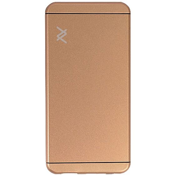 L'avvento Super Slim Power Bank, 5000mAh - Gold