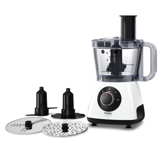 محضر طعام موديكس، 800 وات، ابيض واسود - FP610