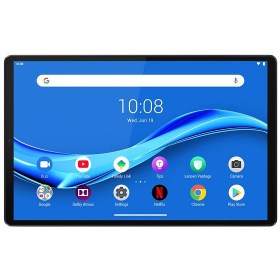 Lenovo M10 TB-X606 Tablet, 10.3 Inch, 64GB, 4GB RAM, 4G LTE (Non-voice) - Platinum Grey