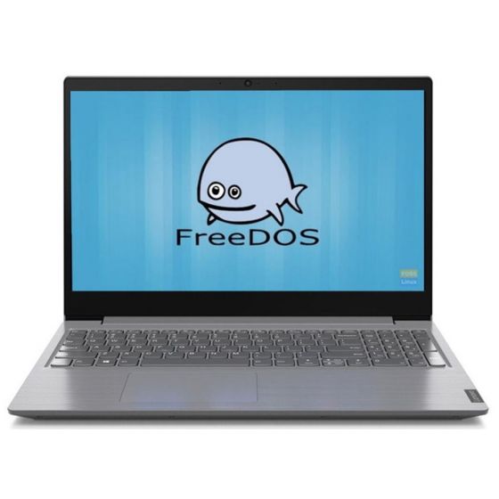لاب توب لينوفو V15، شاشة 15.6 بوصة، AMD Athlon 3020E، هارد 1 تيرا، 4 جيجا رام، كارت شاشة AMD Graphics، دوس - رمادي