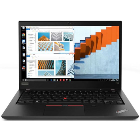 Lenovo ThinkPad T490 Laptop, Intel Core i5-8265U, 14 Inch, 256GB SSD, 8GB RAM, Intel HD Graphics, Windows 10 - Black