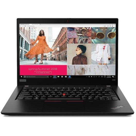 Lenovo ThinkPad X390 Yoga Laptop, Intel Core i5-8265U, 13.3 Inch Touchscreen, 256GB SSD, 8GB RAM, Intel HD Graphics, Windows 10 - Black