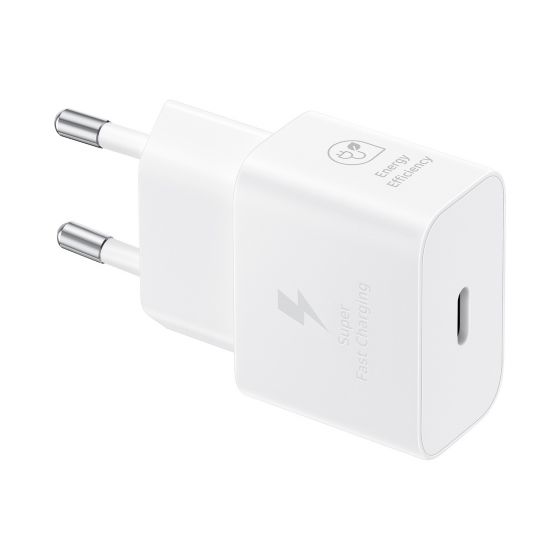 Samsung Wall Charger, 25 Watt, USB-C Port, White - EP-T2510NWEGWW