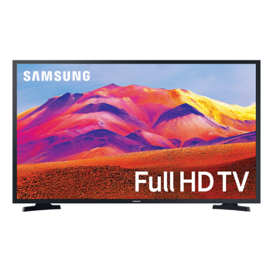 شاشة تلفزيون سامسونج سمارت 40 بوصة LED FHD مع رسيفر داخلي - 40T5300AUXEG