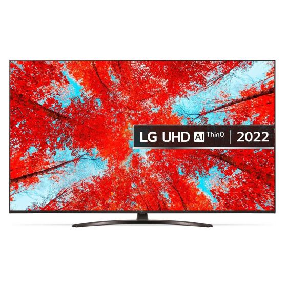 شاشة تلفزيون ال جي LED سمارت 55 بوصة دقة 4K UHD بريسيفر داخلي - 55UQ91006LC