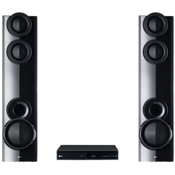 LG DVD Home Theater System, 2 Units, Black - LHD677