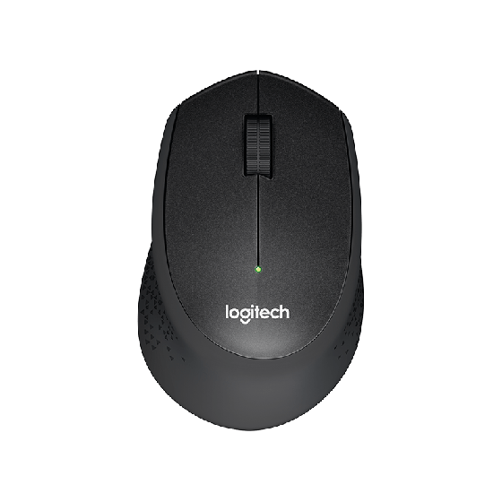 Logitech Silent Plus Wireless Mouse, Black- M330