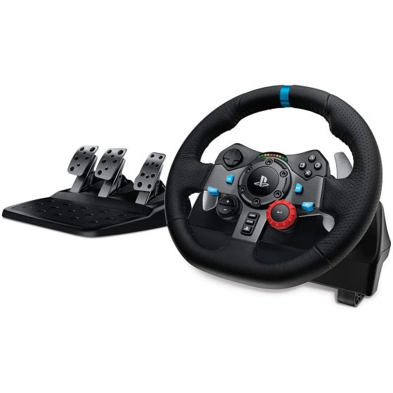 Logitech Driving Force Racing Wheel, Black - G29