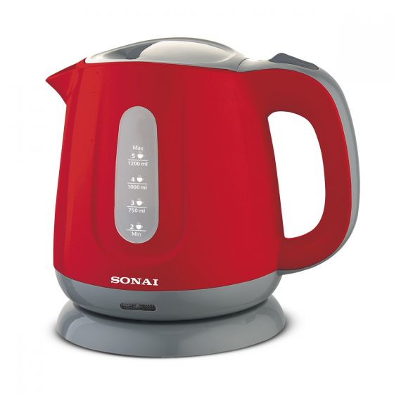 Sonai Electric Kettle, 1,2Liter, Red - Mar-2200