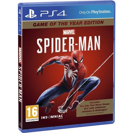 Marvel's Spider-Man Game Of The Year Edition for PlayStation 4