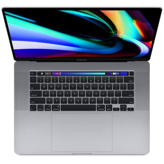 Apple MacBook Pro Laptop with Touch Bar, Intel Core i7, 16 Inch, 512 GB SSD, 16 GB RAM, Space Gray 