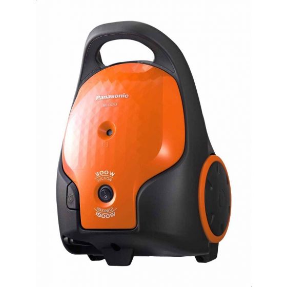 Panasonic Bagged Vacuum Cleaner, 1800 Watt, Orange - MC-CG373D