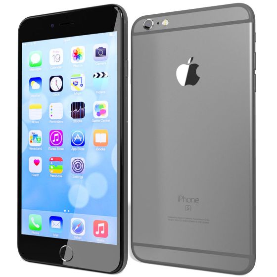 ابل ايفون 6S بلس، سعة 128 جيجا، 2 جيجا رام، شبكة 4G LTE- رمادي